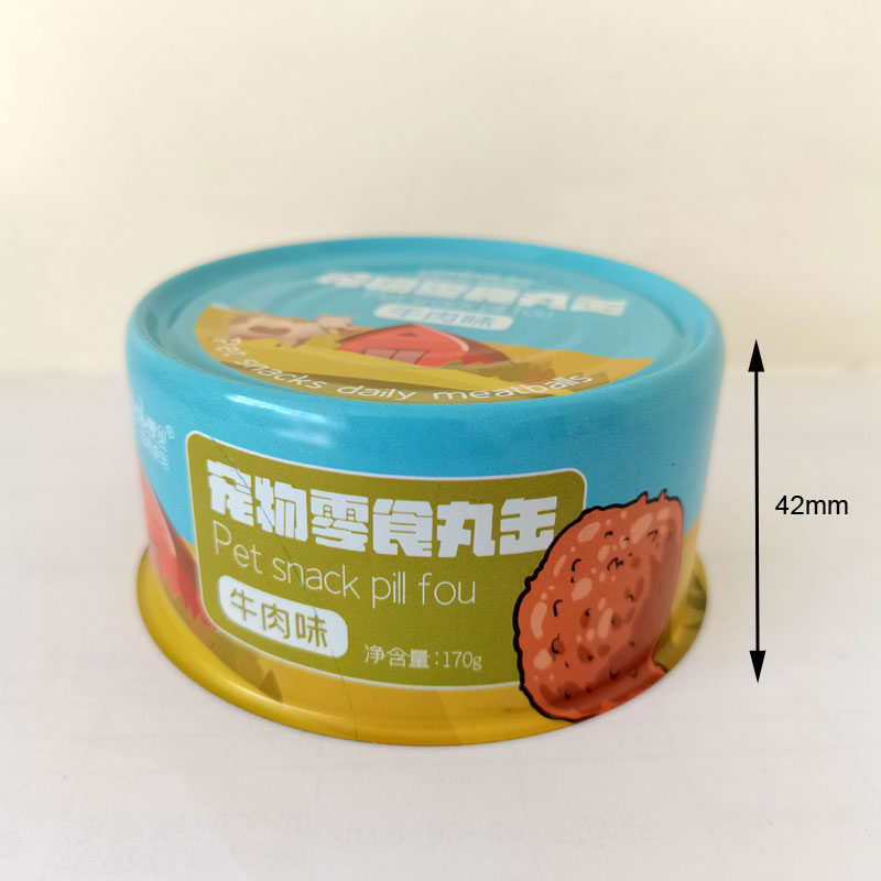 wholesale food grade empty 100ml 170g tin cans metal can tuna cans manufacturer with easy open end