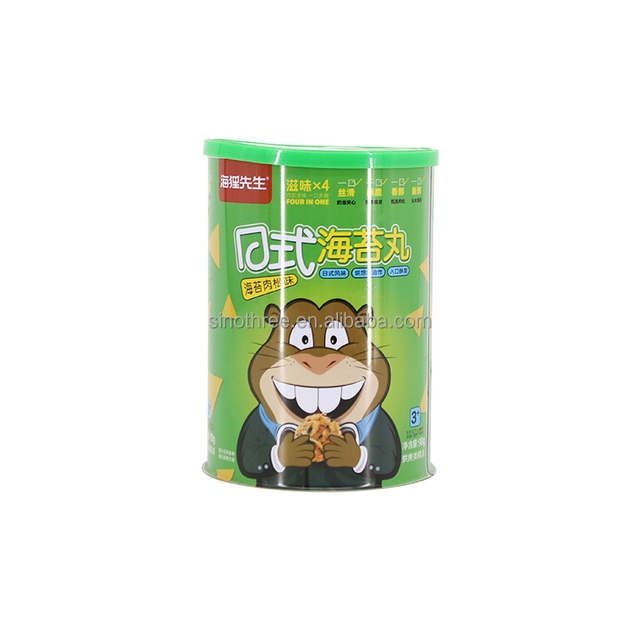 Food Grade Canister Empty Tin Cans Manufacturer for Nuts Seeds