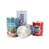 Empty 425g 500g 850g Tin Cans Custom Logo Metal Container with Easy Open Ends for Food
