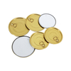83.3mm 99mm Dia #307 #401 Easy Open End Lids with Golden Yellow White Coating Covers for Fish Ketchup