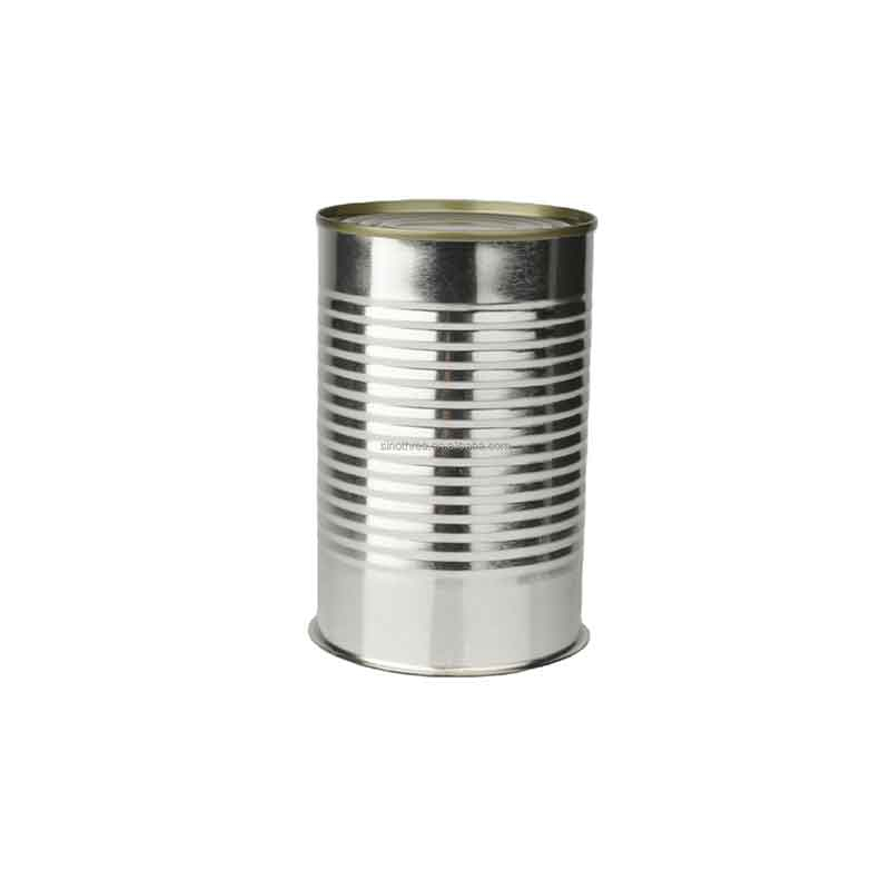Food Grade Metal Packaging Empty 400g 425g 500g Tin Cans Wholesale with Custom Print Plain Jar for Sauce Meat Fish Canning