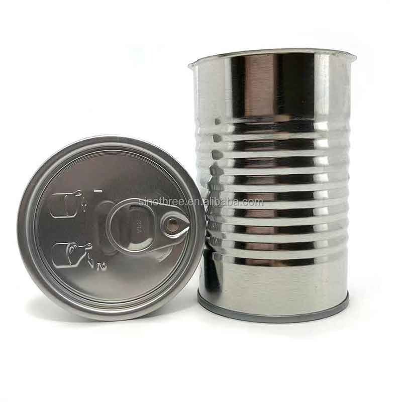 Round Shape Cylindrical Jar Tin Cans Wholesale Price for Fruits