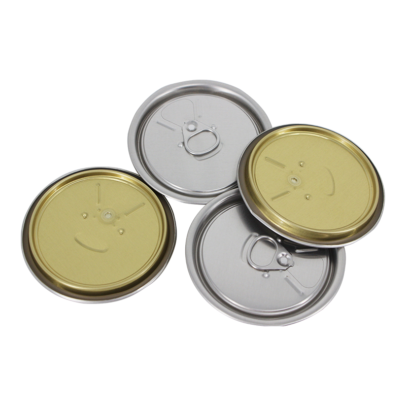 Easy Open End EOE Aluminum Lids SPTE TFS for Canned Food Meat Empty Cans
