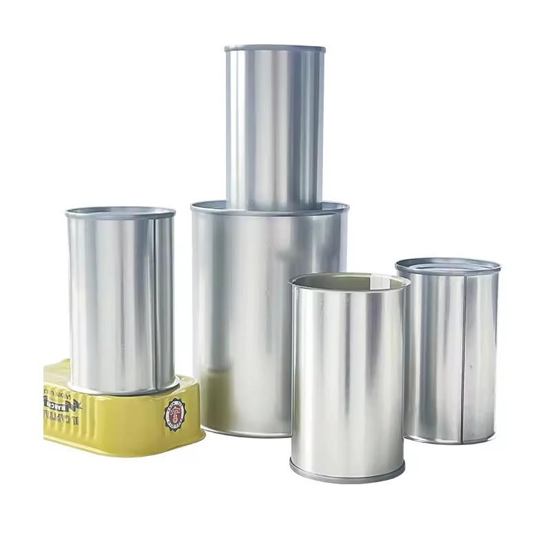 #588 Empty 155g Tin Cans Wholesale 3 Piece Food Cans For Sardine Fish Meat Coffee