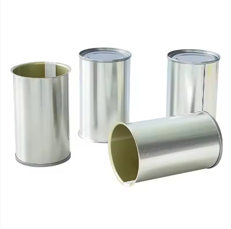 202*308 #588 Empty 155g 170g Tin Cans with Golden Aluminum Paste Inner Coating for Sarines in Oil Tomato Paste Fish