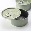 Self Labeling Empty 80g 85g 90g 100ml Tin Cans Wholesale with EOE for Tuna Fish Oil Meat