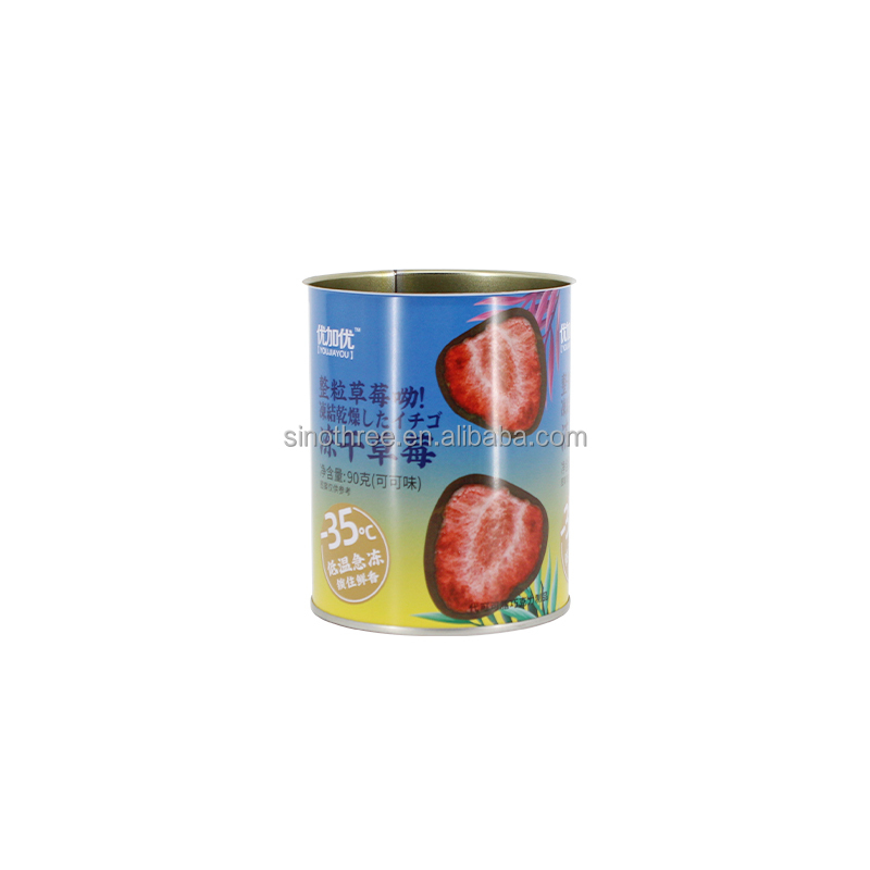 Custom Print Empty 400g 450g 500g Tin Cans Wholesale with Tinplate Lids for Fruits Beans Vegetables